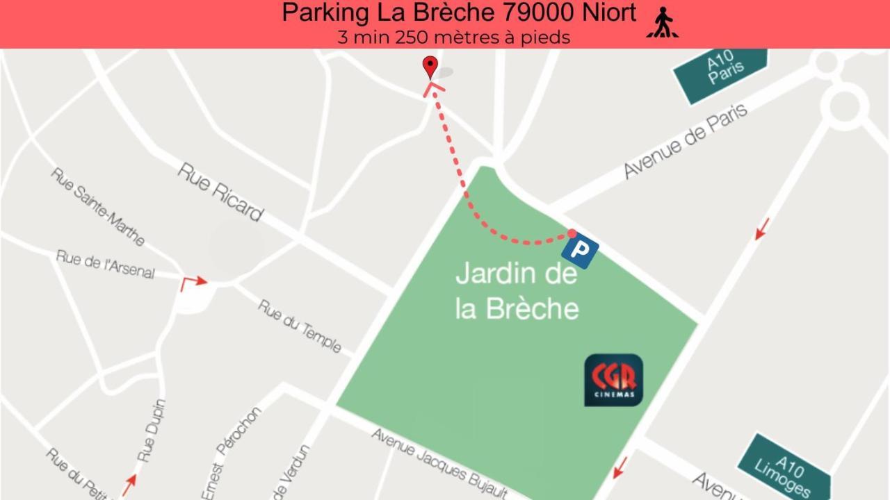 Niort - Hyper-Centre - Appartements En Duplex Ou Triplex - Wifi Fibre - Nouveau מראה חיצוני תמונה